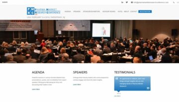 Pharma Market Research Conference Website