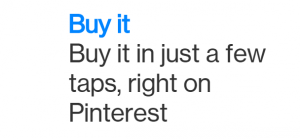 social media buy buttons pinterest