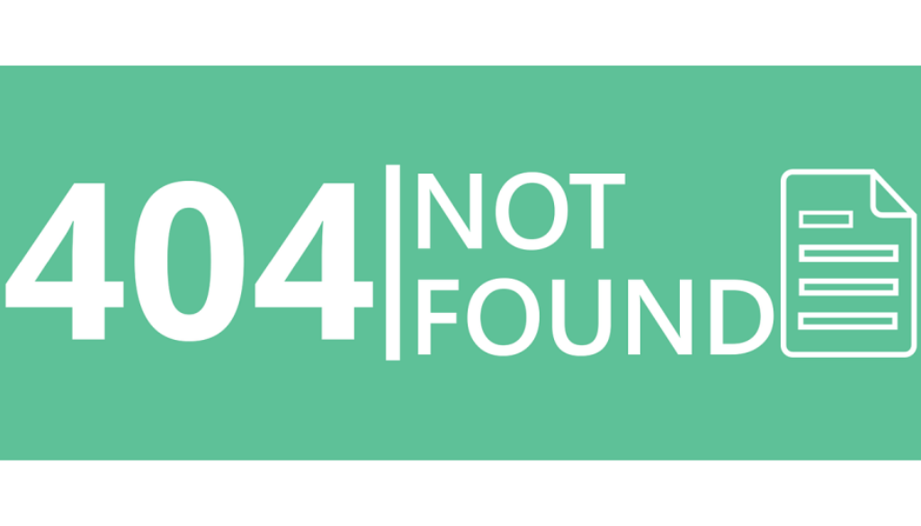 What’s the 404? Not Found, but Not Forgotten