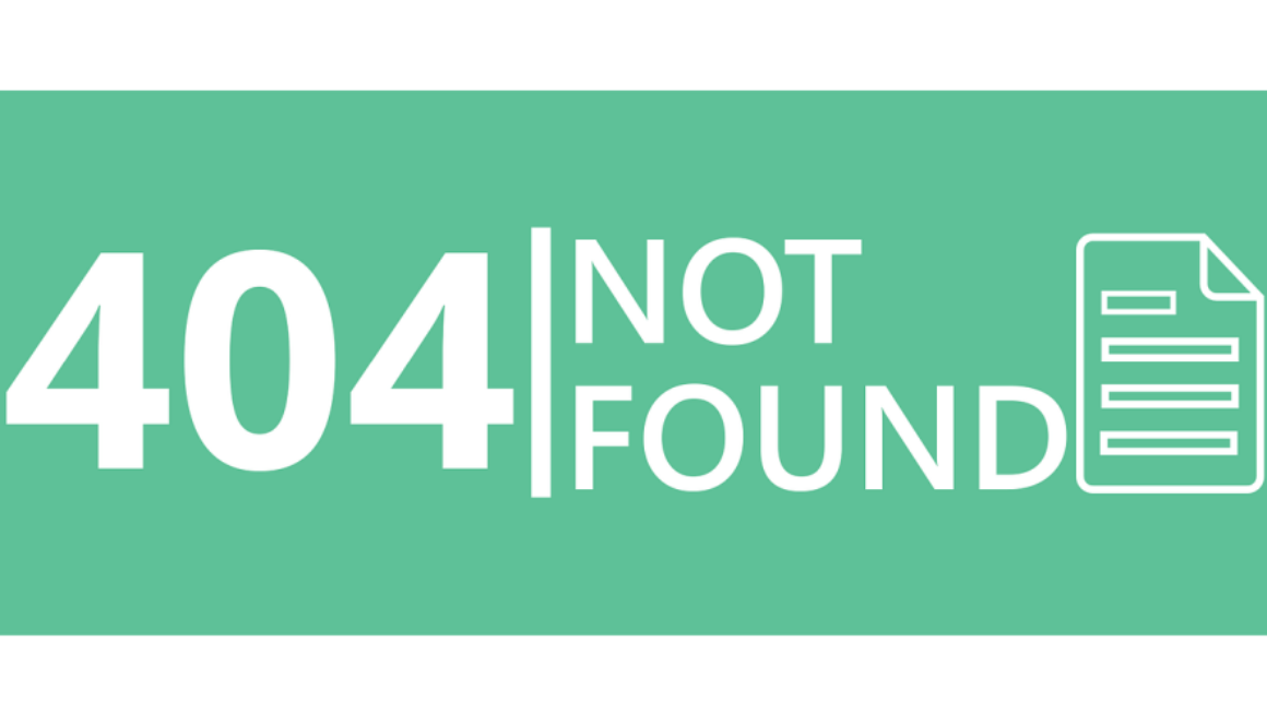 What’s the 404? Not Found, but Not Forgotten