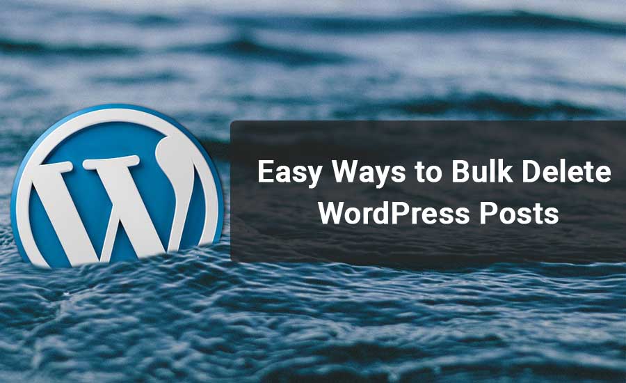 Easy Ways to Bulk Delete WordPress Posts