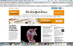 web usability nytimes