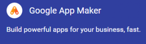 google app maker